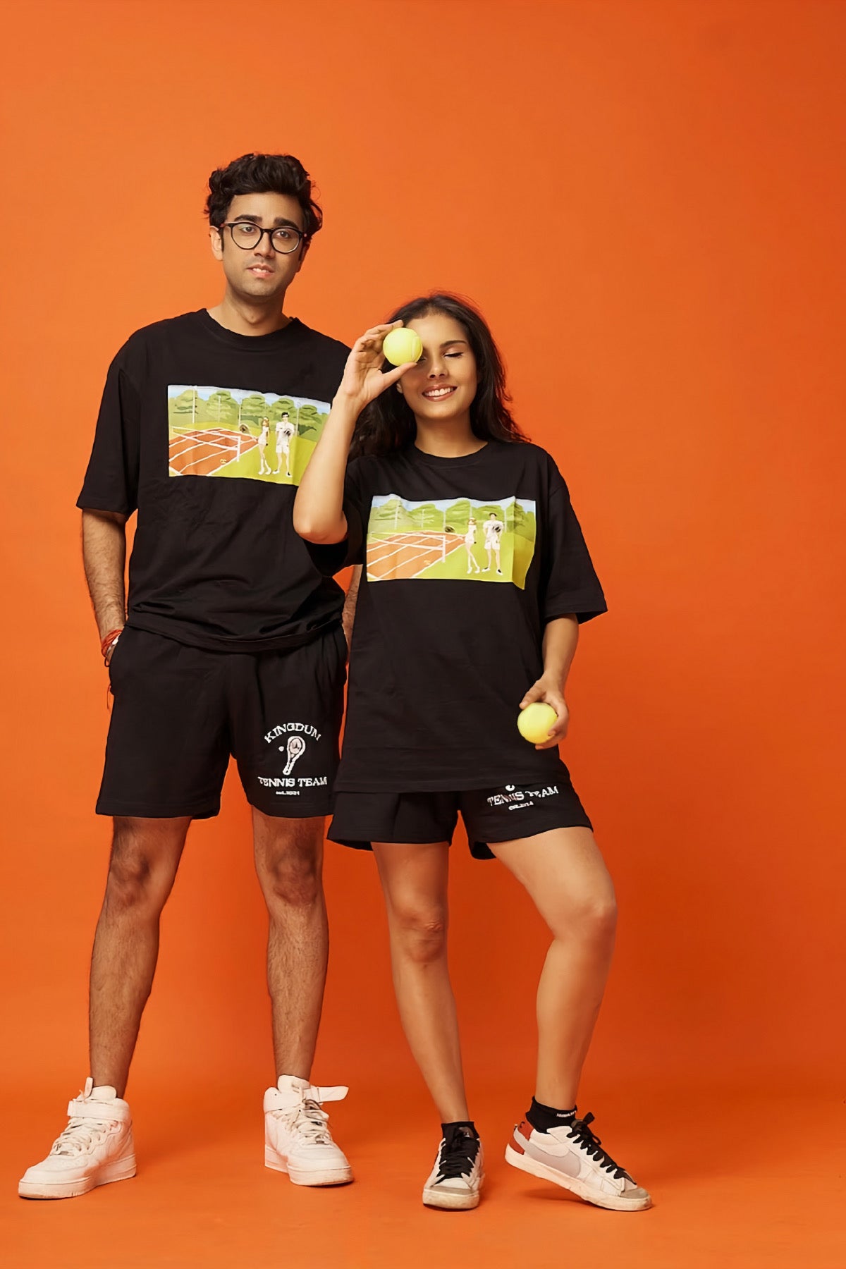 Kingdum Tennis Team Shorts (Black)