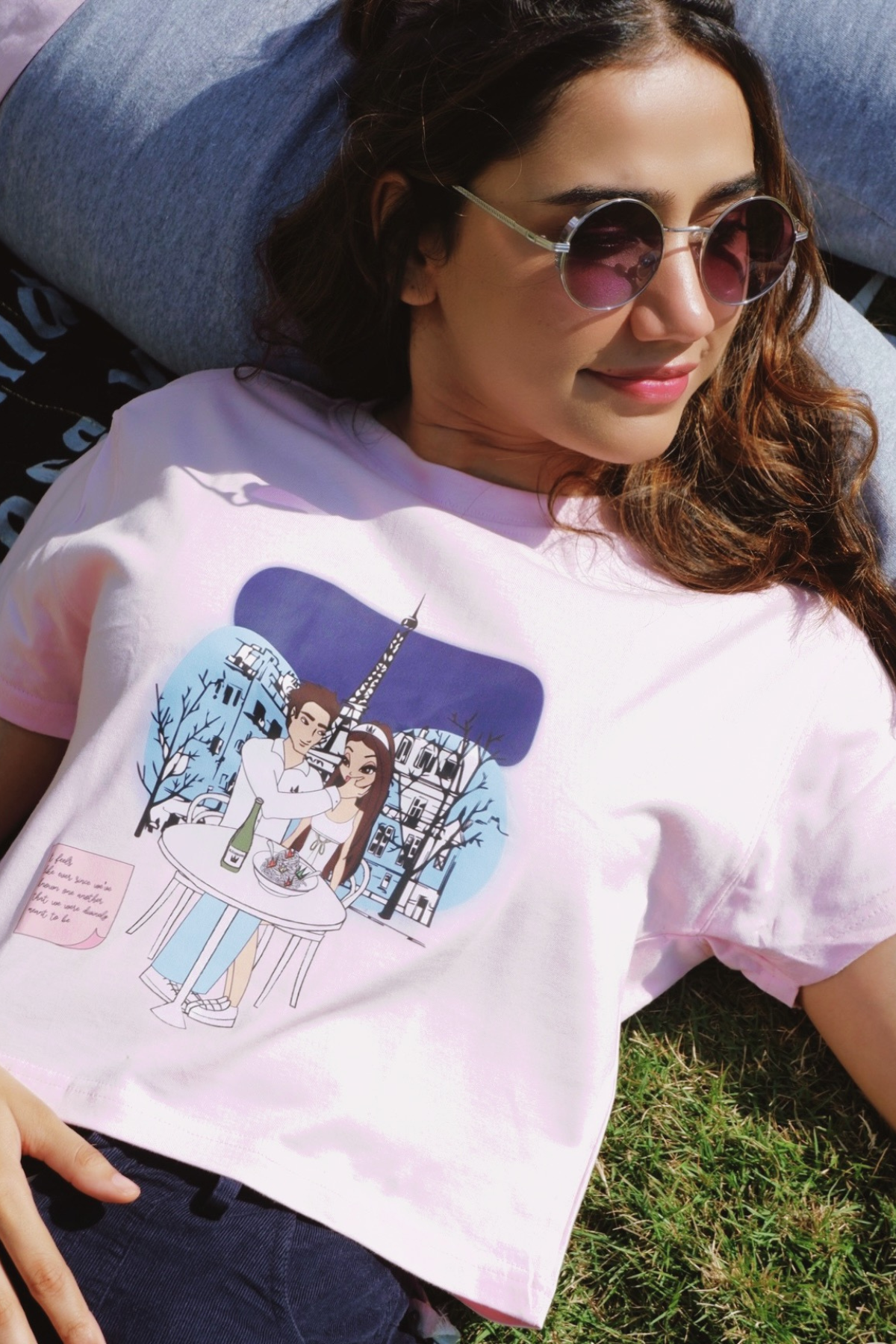 Parsian Love Note Baby Tee