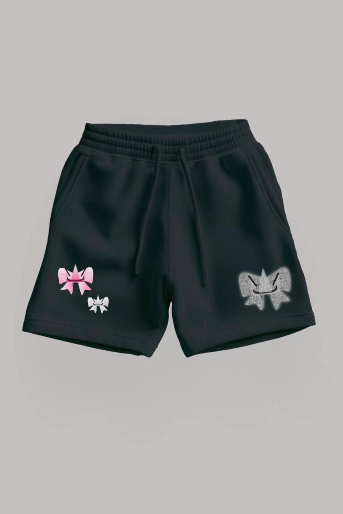 Regal Ribbon Shorts (Black)