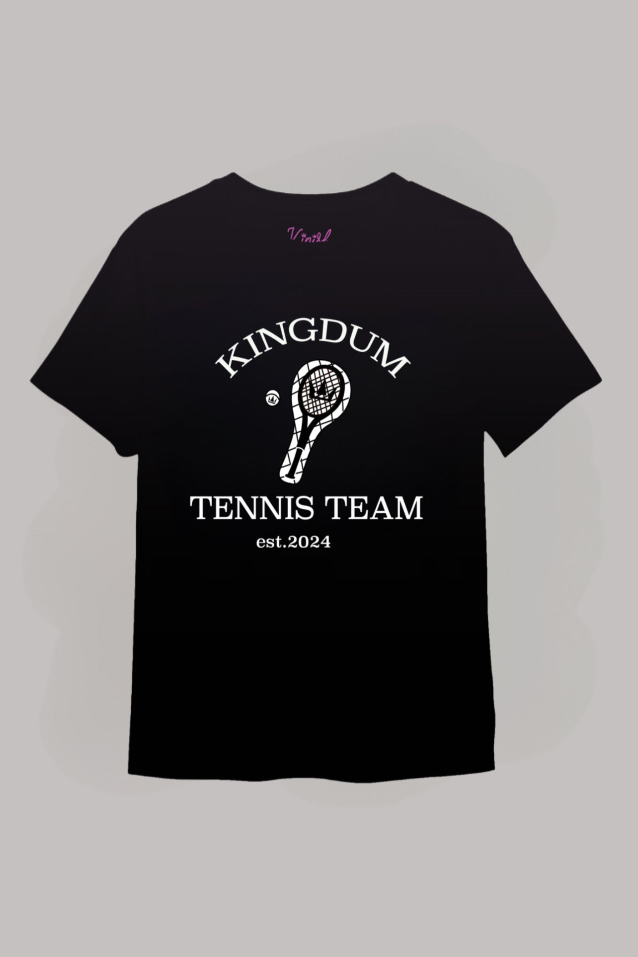 Kingdum Tennis Team T-shirt (Black)