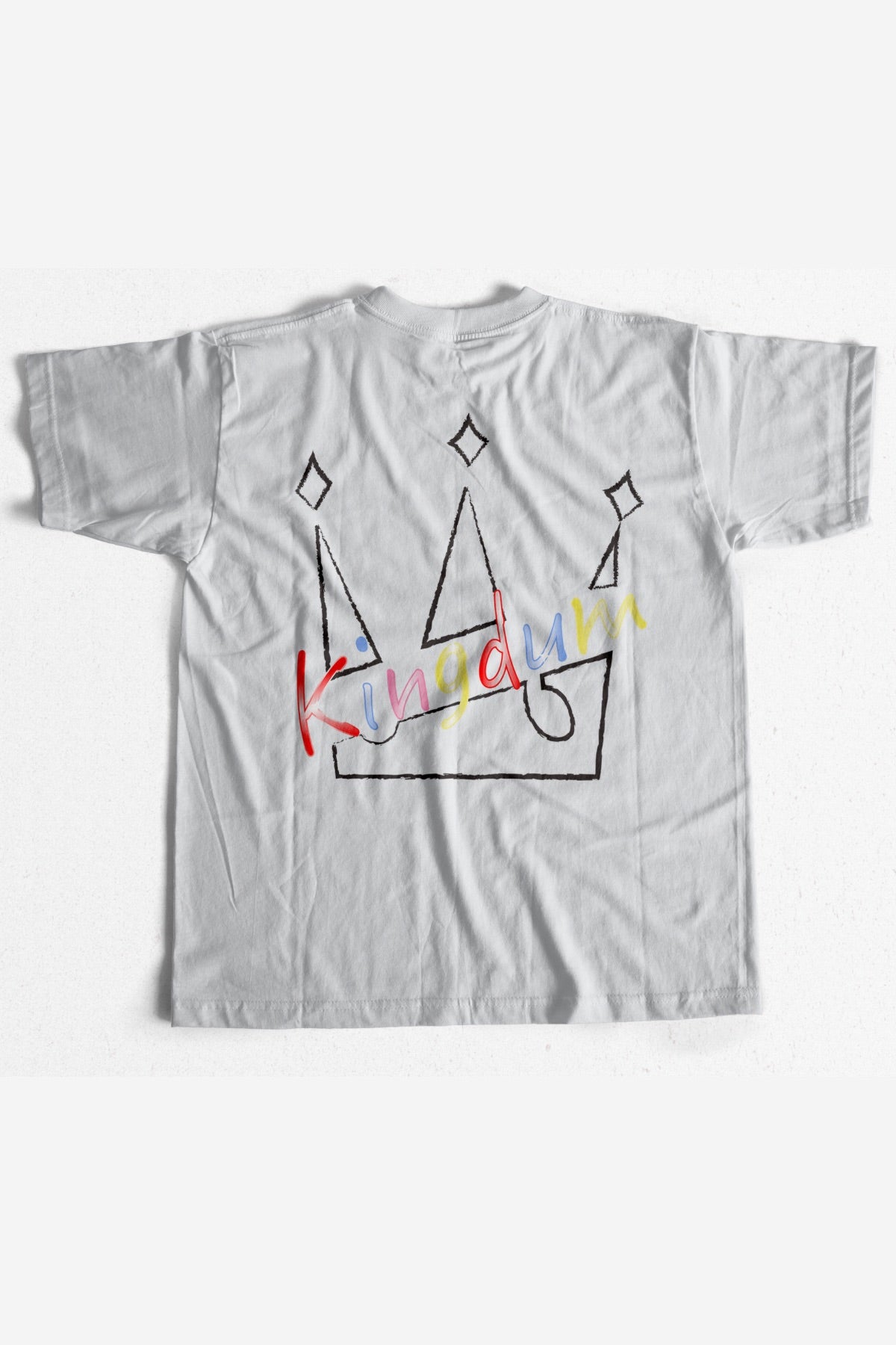 Sketched Out Crown T-shirt (White)